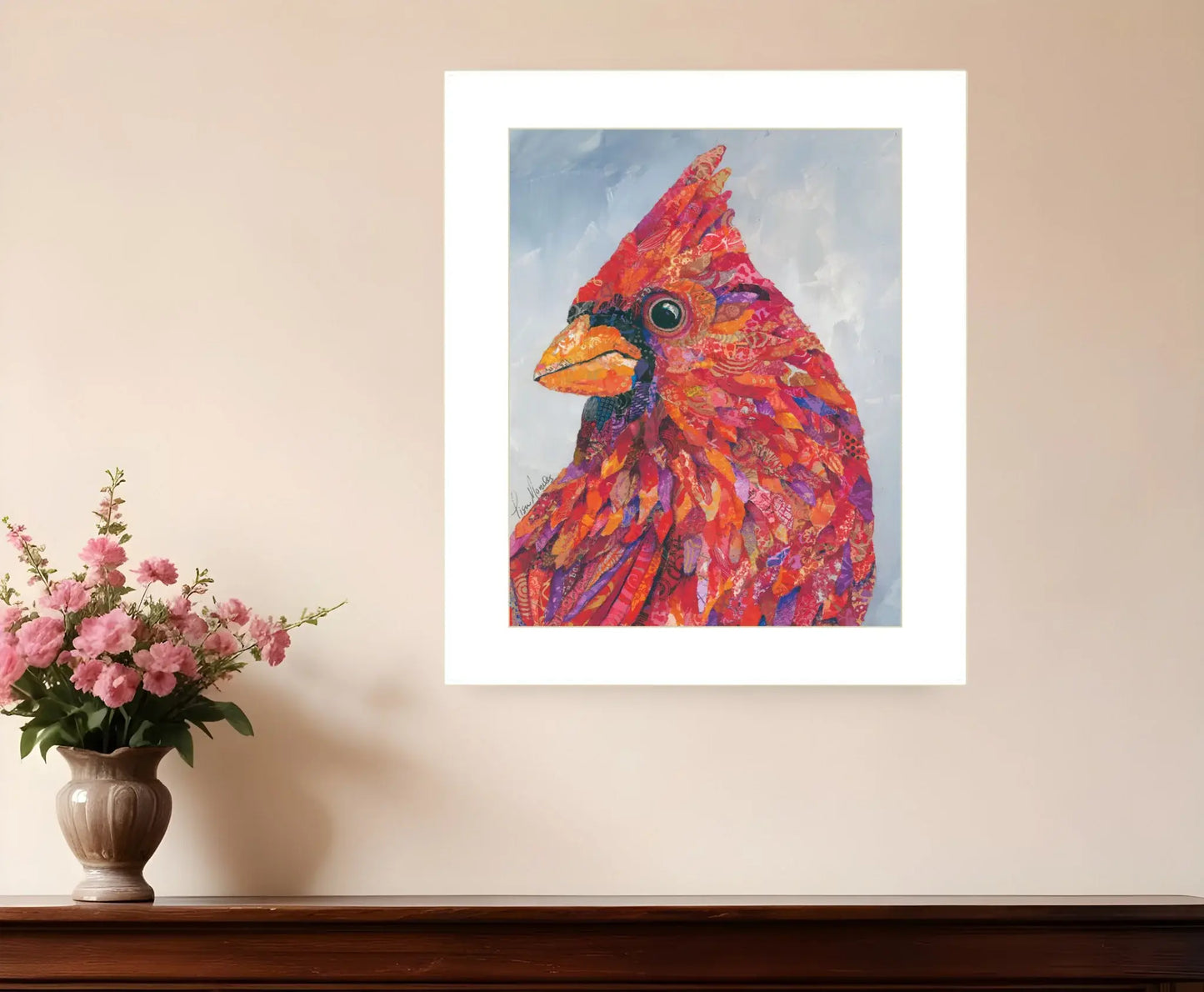 The Messenger 2 White Framed Print Wall Art - Homeroots - Flyclothing LLC
