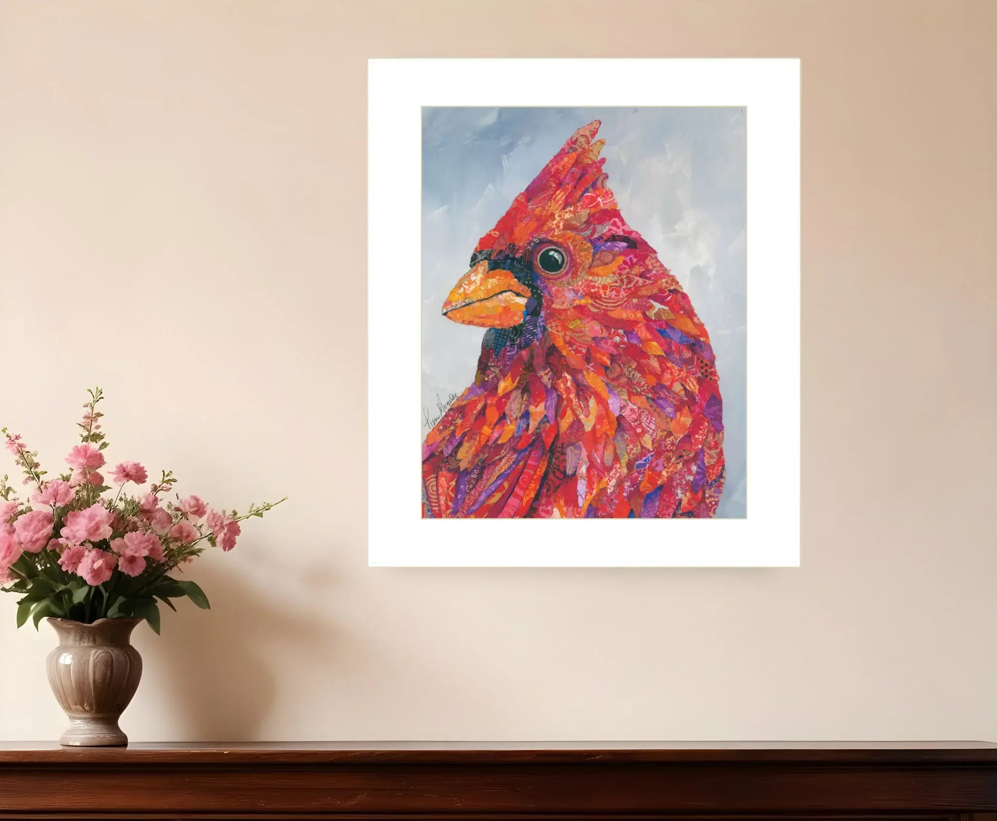 The Messenger 2 White Framed Print Wall Art - Homeroots - Flyclothing LLC