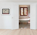 Bathroom 7 White Framed Print Bathroom Wall Art - Homeroots - Flyclothing LLC
