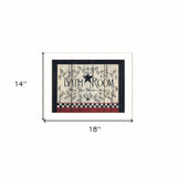 Bathroom 7 White Framed Print Bathroom Wall Art - Homeroots - Flyclothing LLC