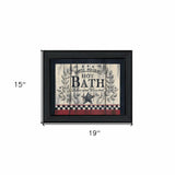 Hot Bath 10 Black Framed Print Bathroom Wall Art - Homeroots - Flyclothing LLC