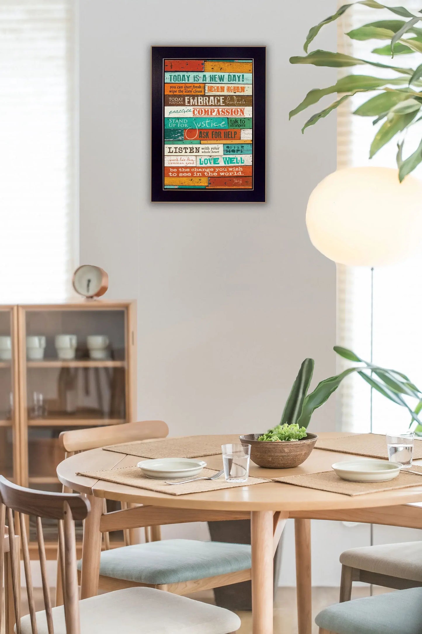 A New Day 1 Black Framed Print Wall Art - Homeroots - Flyclothing LLC