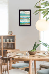 Live in the Present 1 Black Framed Print Wall Art - Homeroots - Flyclothing LLC