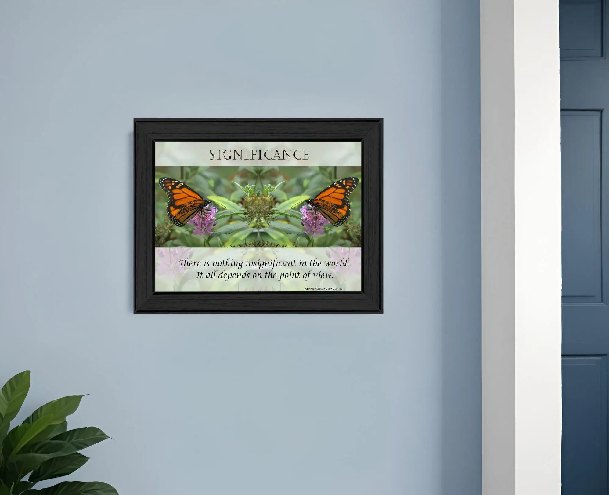 Significance 1 Black Framed Print Wall Art - Homeroots - Flyclothing LLC