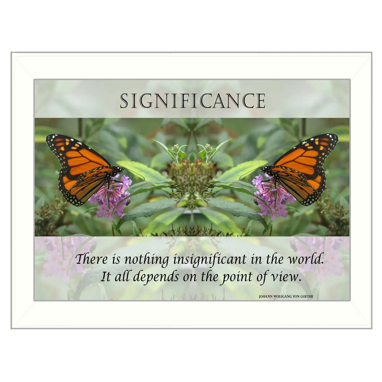 Significance 2 White Framed Print Wall Art - Homeroots - Flyclothing LLC