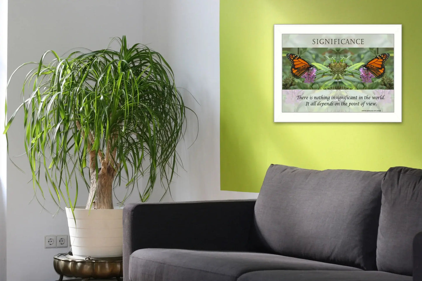 Significance 2 White Framed Print Wall Art - Homeroots - Flyclothing LLC