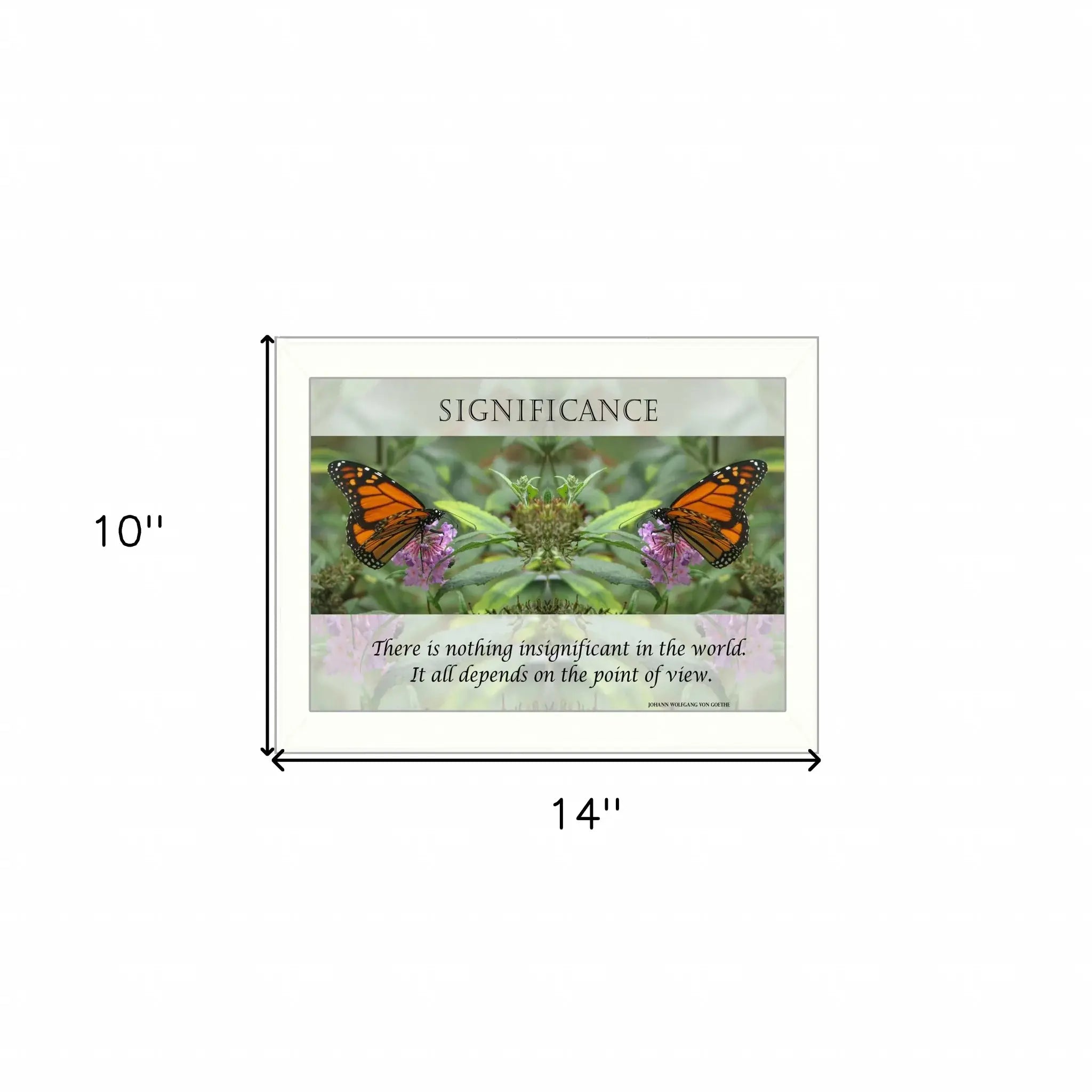 Significance 2 White Framed Print Wall Art - Homeroots - Flyclothing LLC