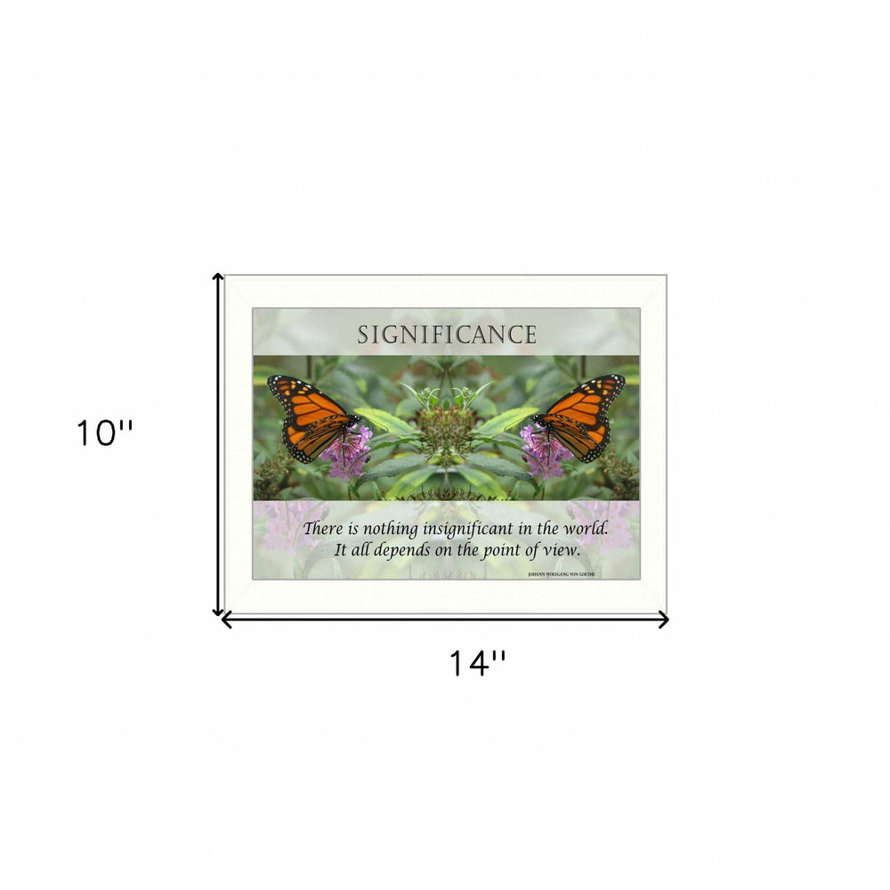 Significance 2 White Framed Print Wall Art - Homeroots - Flyclothing LLC