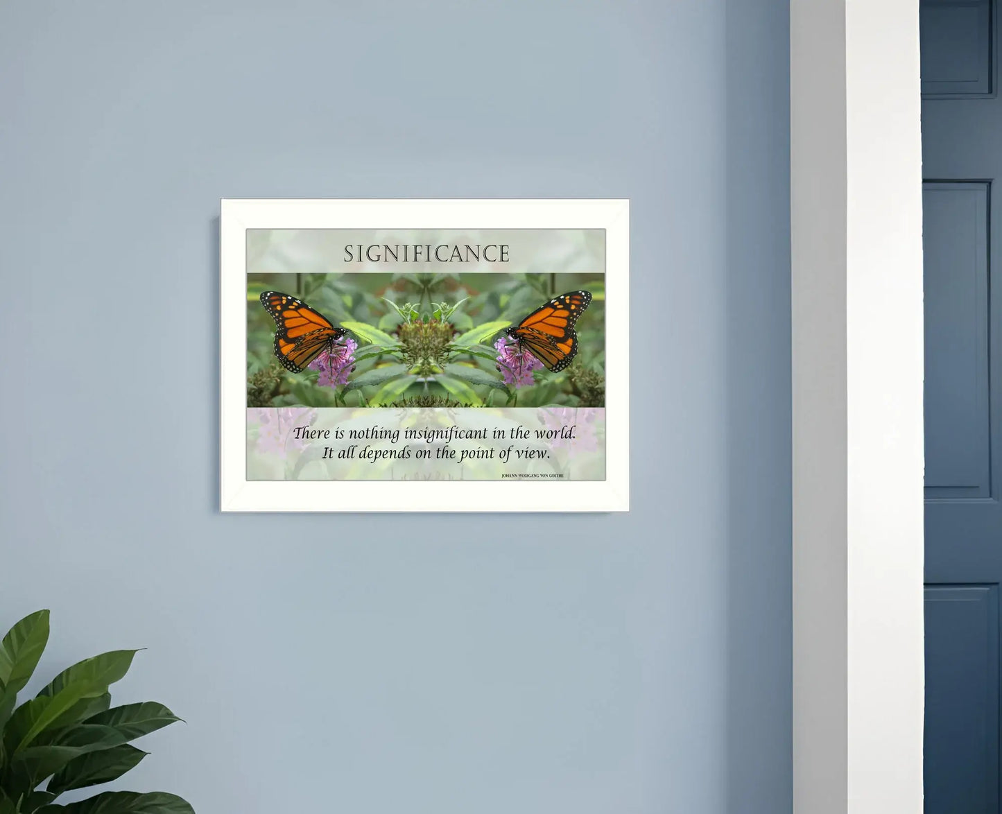 Significance 2 White Framed Print Wall Art - Homeroots - Flyclothing LLC