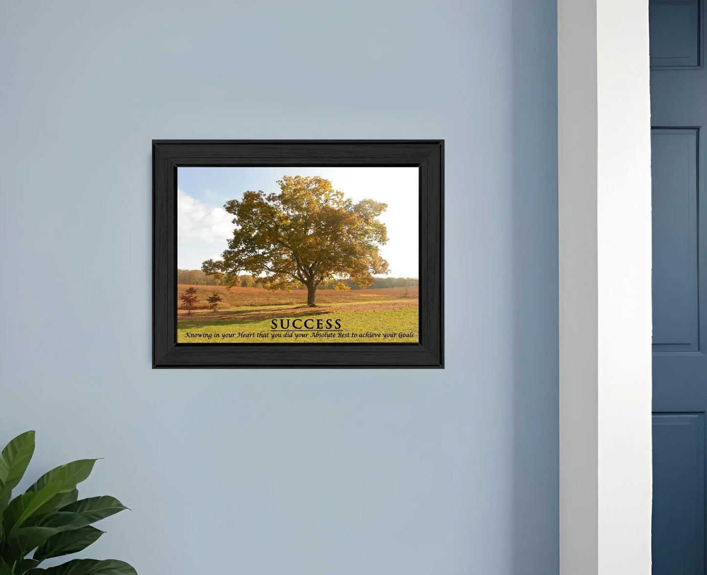 Success 1 Black Framed Print Wall Art - Homeroots - Flyclothing LLC