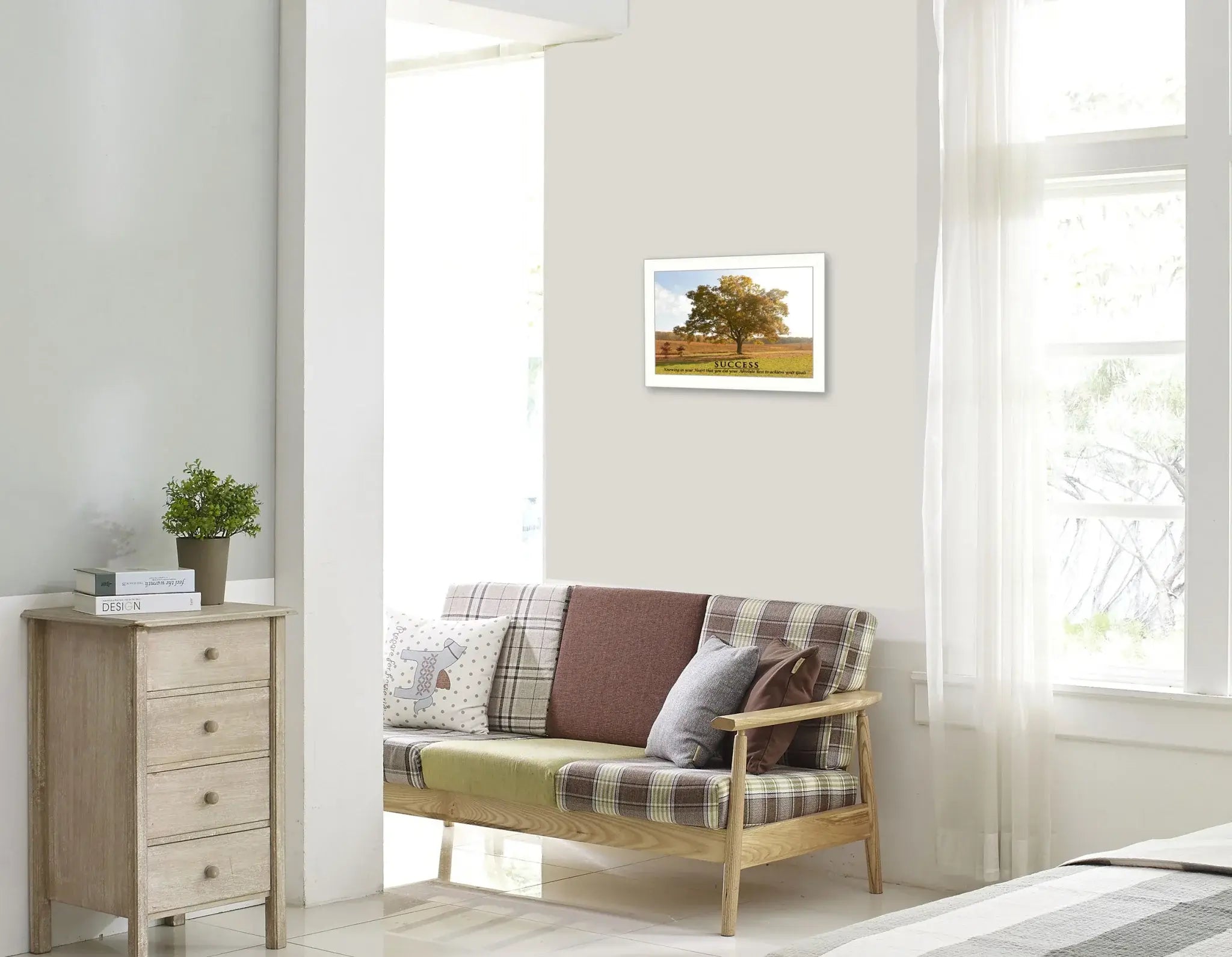 Success 2 White Framed Print Wall Art - Homeroots - Flyclothing LLC