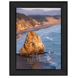 Strength 1 Black Framed Print Wall Art