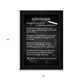 In the Classroom Black Framed Print Wall Art - Homeroots - Flyclothing LLC