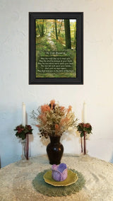 Irish Blessing Black Framed Print Wall Art - Homeroots - Flyclothing LLC