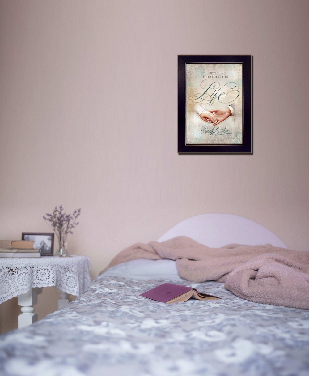 Each Other 1 Black Framed Print Wall Art - Homeroots - Flyclothing LLC