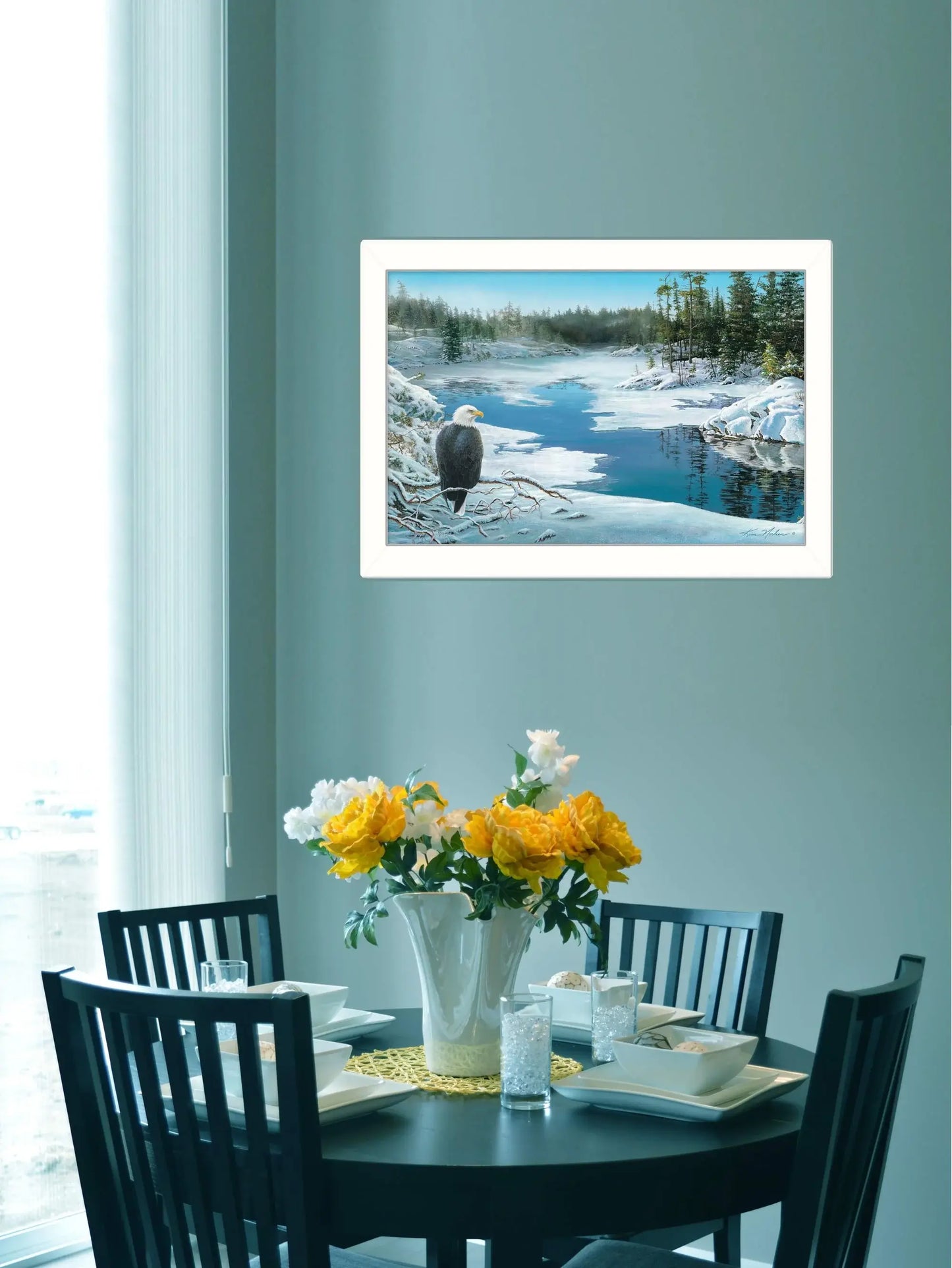 The Lookout 2 White Framed Print Wall Art - Homeroots - Flyclothing LLC