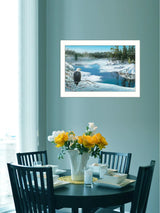 The Lookout 2 White Framed Print Wall Art - Homeroots - Flyclothing LLC