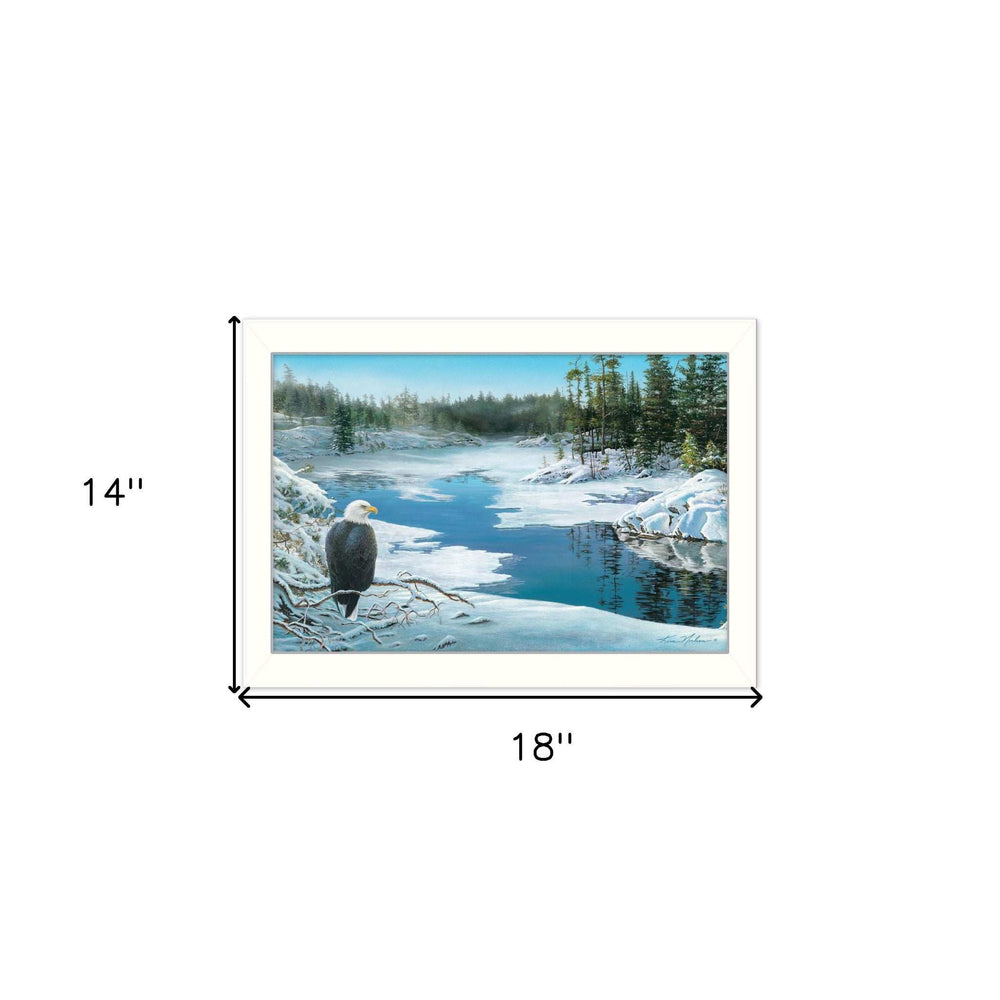 The Lookout 2 White Framed Print Wall Art - Homeroots - Flyclothing LLC