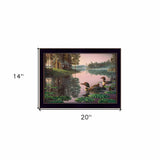 Northern Tranquility 1 Black Framed Print Wall Art - Homeroots - Flyclothing LLC
