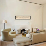 Friend a Gather Here 2 Black Framed Print Wall Art - Homeroots - Flyclothing LLC