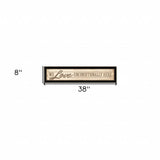 Love Unconditionally 2 Black Framed Print Wall Art - Homeroots - Flyclothing LLC
