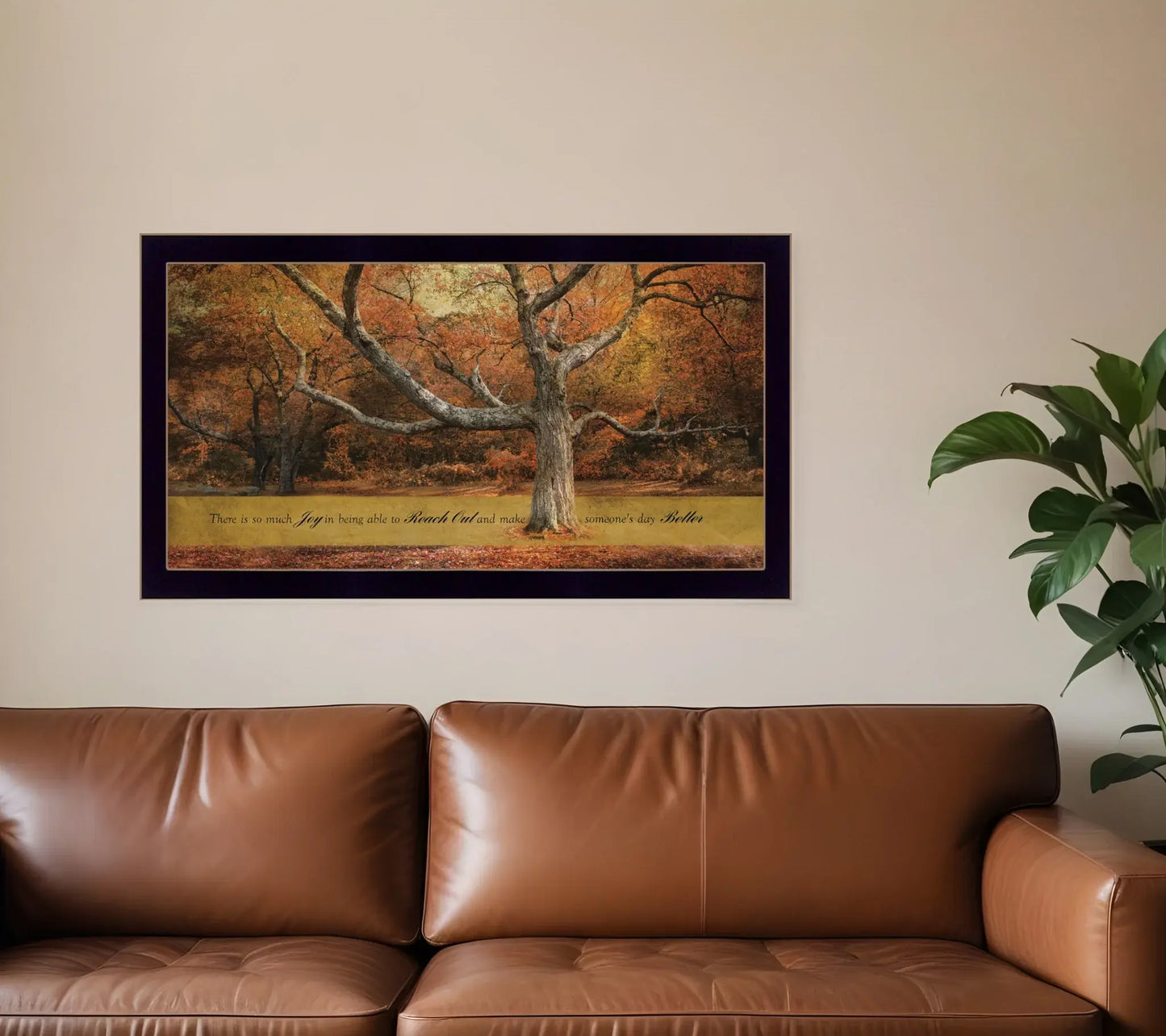 Reach Out 2 Black Framed Print Wall Art - Homeroots - Flyclothing LLC
