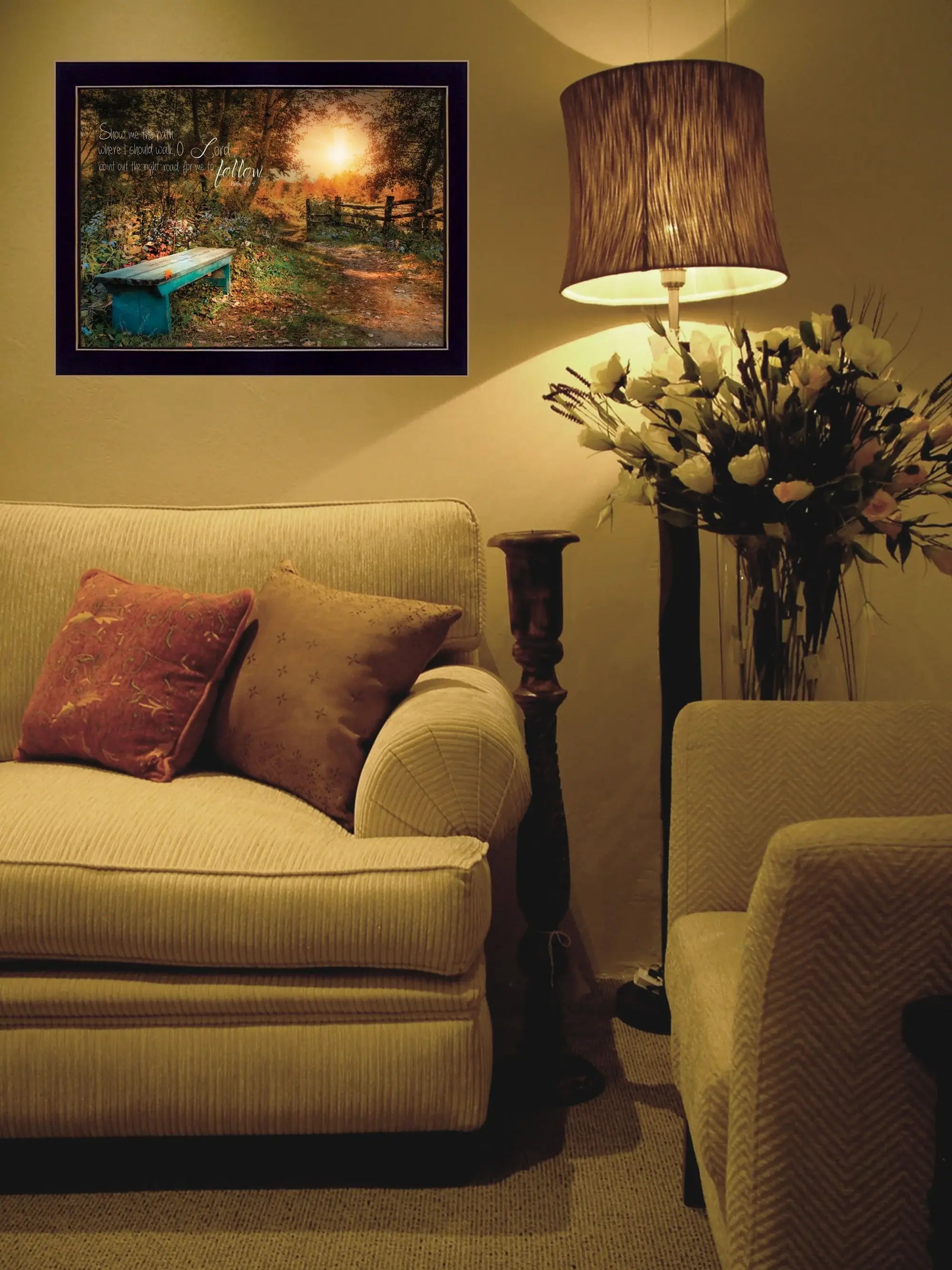 Show Me the Path 2 Black Framed Print Wall Art - Homeroots - Flyclothing LLC