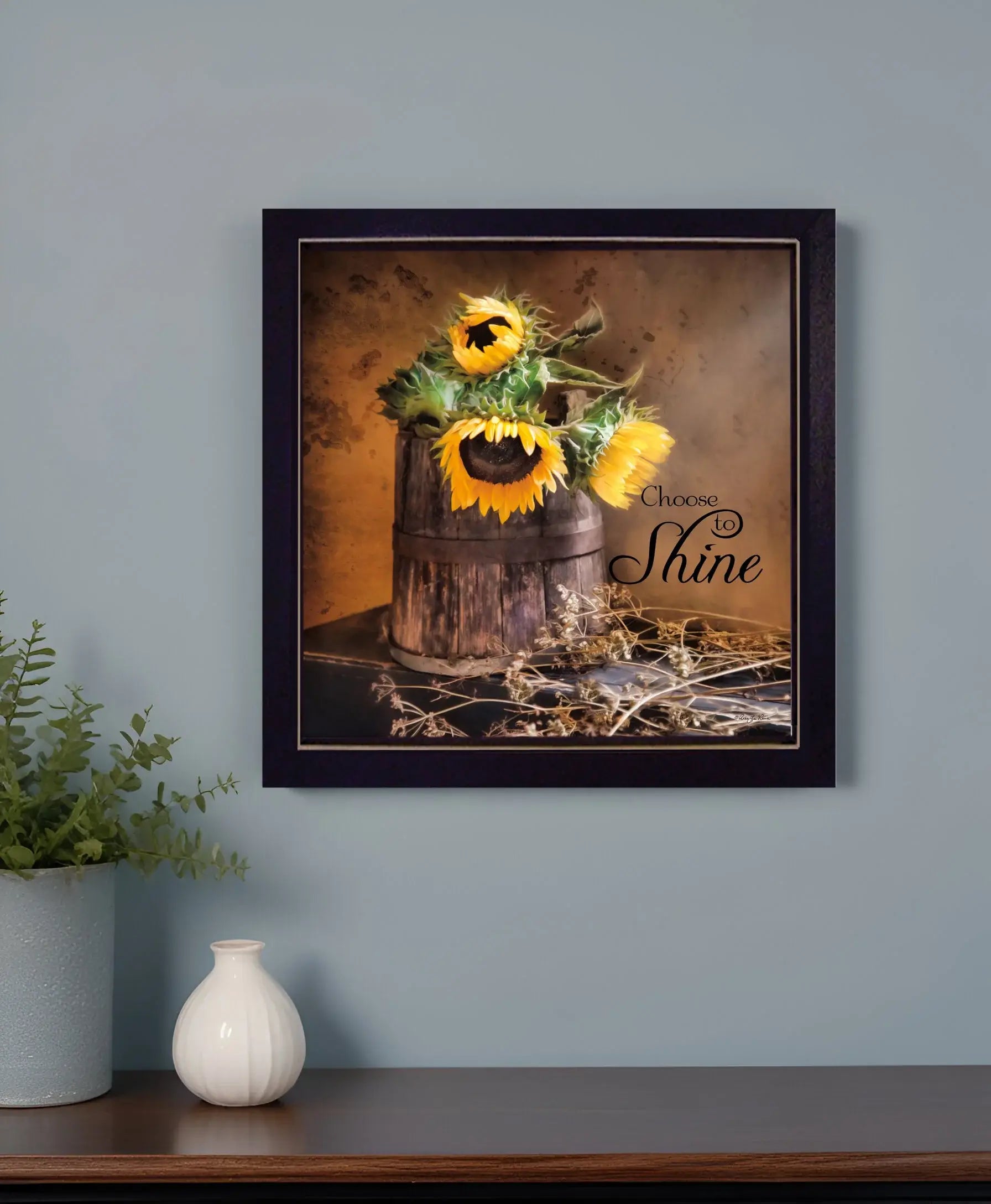 Choose to Shine Black Framed Print Wall Art - Homeroots - Flyclothing LLC