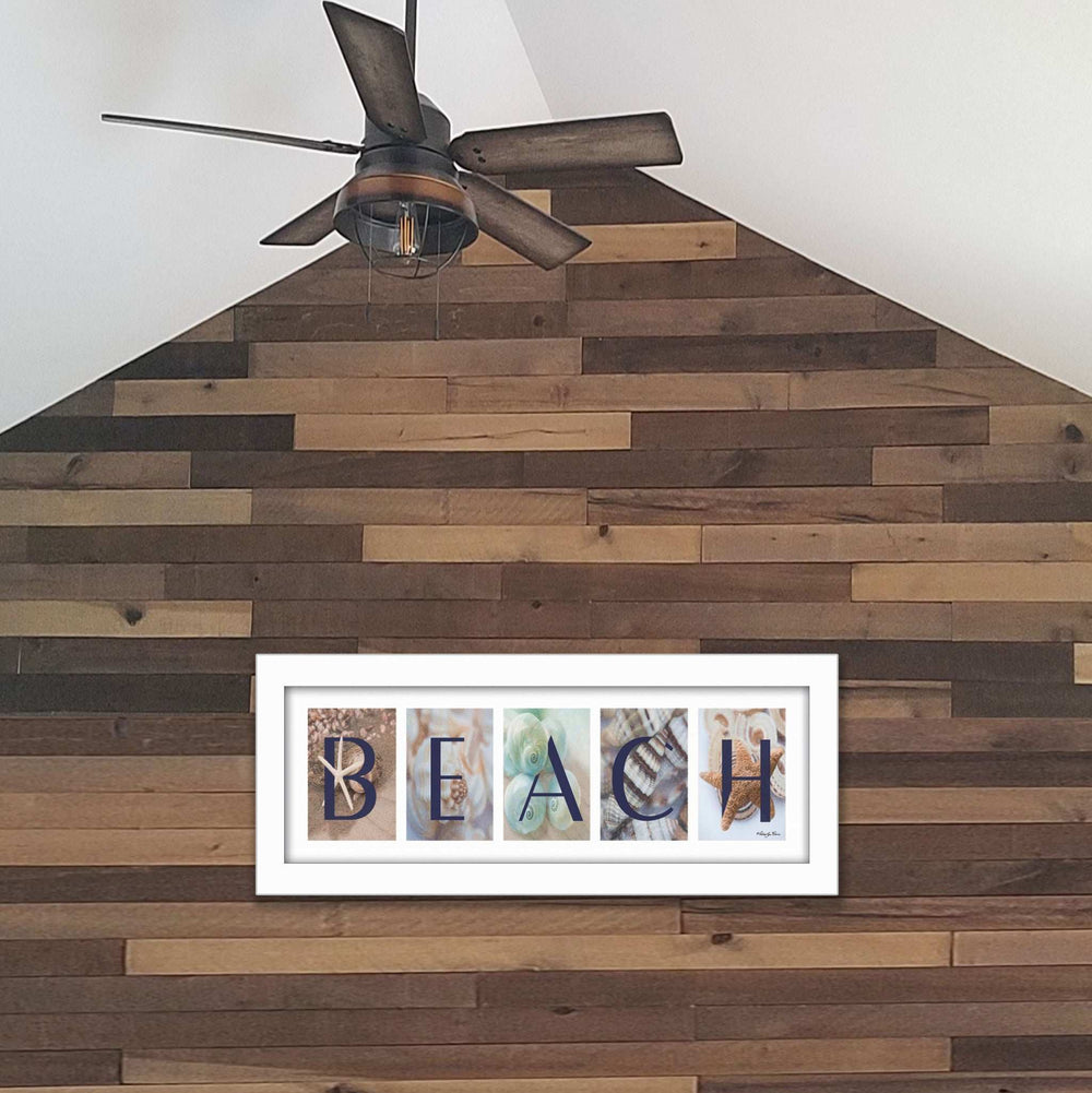 Beach 5 White Framed Print Wall Art - Homeroots - Flyclothing LLC