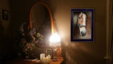 Blaze Black Framed Print Wall Art - Homeroots - Flyclothing LLC