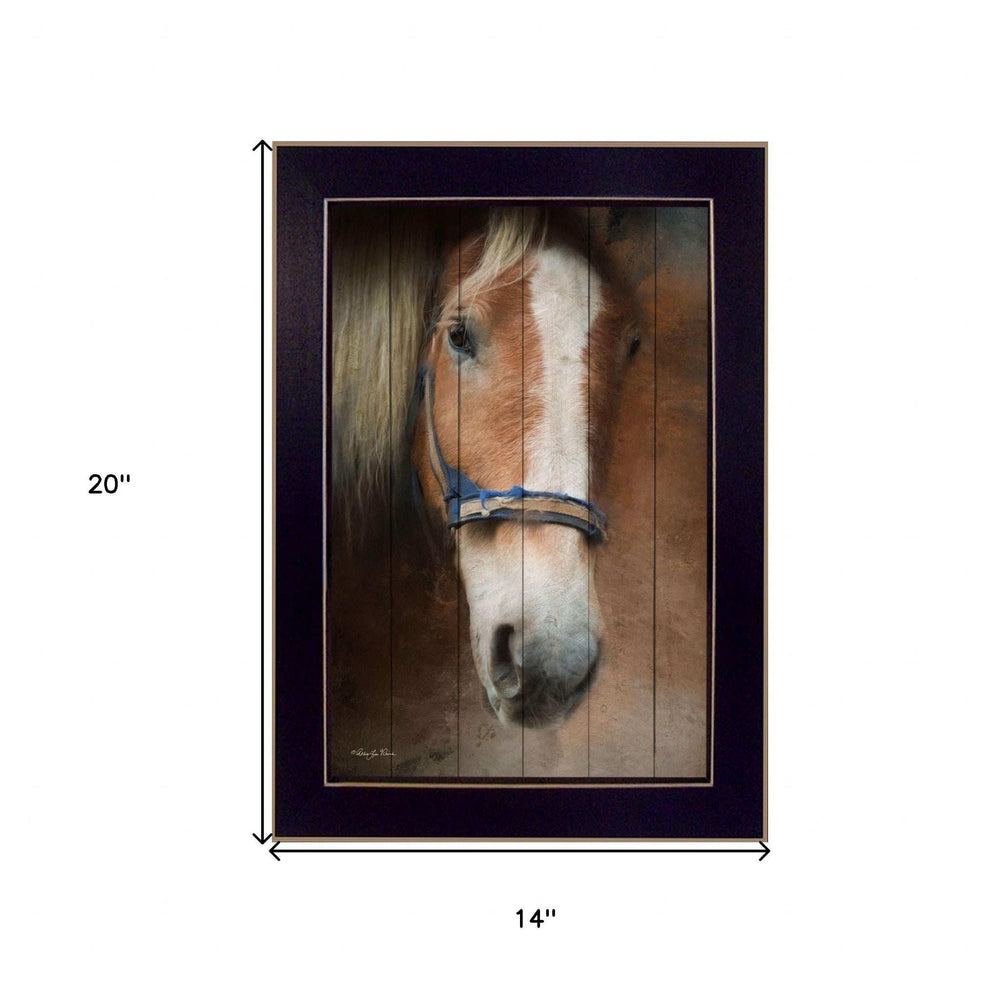 Blaze Black Framed Print Wall Art - Homeroots - Flyclothing LLC