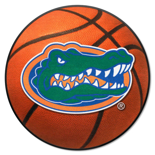 Florida Gators Basketball Rug - 27in. Diameter - Florida