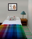 Stay Wild My Child 1 Black Framed Print Wall Art
