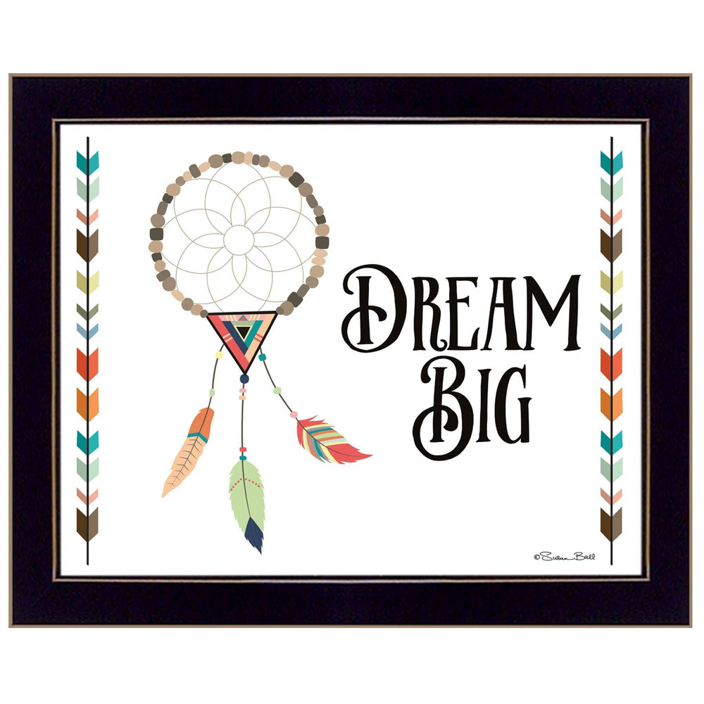Dream Big 1 Black Framed Print Wall Art - Homeroots - Flyclothing LLC