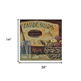 Set Of Three COUNTRY BATH White Framed Print Bathroom Wall Art - Homeroots - Flyclothing LLC