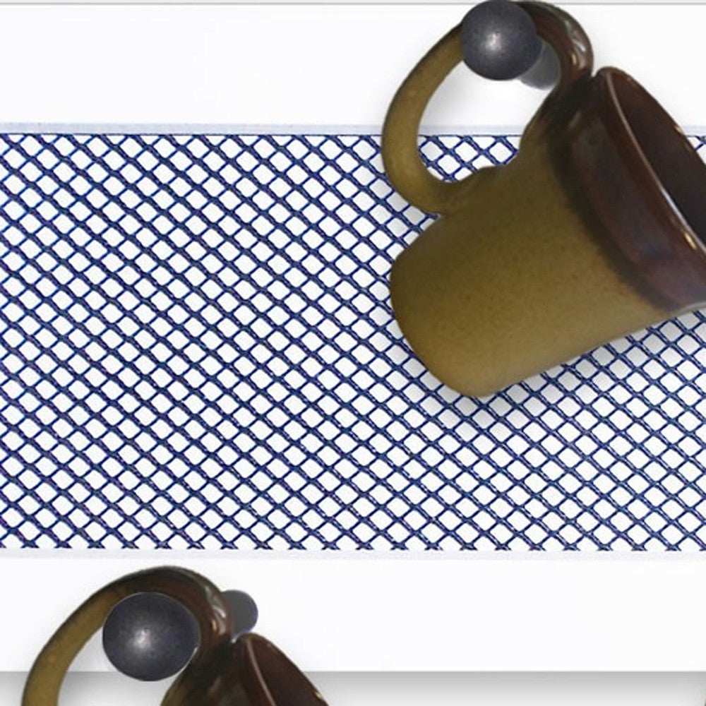 Set Of Two The Kitchen with Seven Peg Mug Rack White Framed Print Kitchen Wall Art - Homeroots - Flyclothing LLC