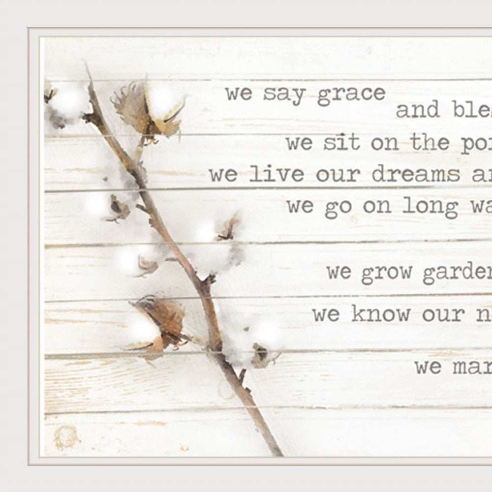 Set Of Two We are Family 2 White Framed Print Wall Art - Homeroots - Flyclothing LLC