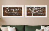 Set Of Two Spread Your Wings 1 White Framed Print Wall Art - Homeroots - Flyclothing LLC