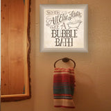 When All Else Fails 1 Brown Framed Print Bathroom Wall Art - Homeroots - Flyclothing LLC