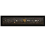 Kitchen is the Heart of the Home 12 Black Framed Print Kitchen Wall Art - Homeroots - Flyclothing LLC
