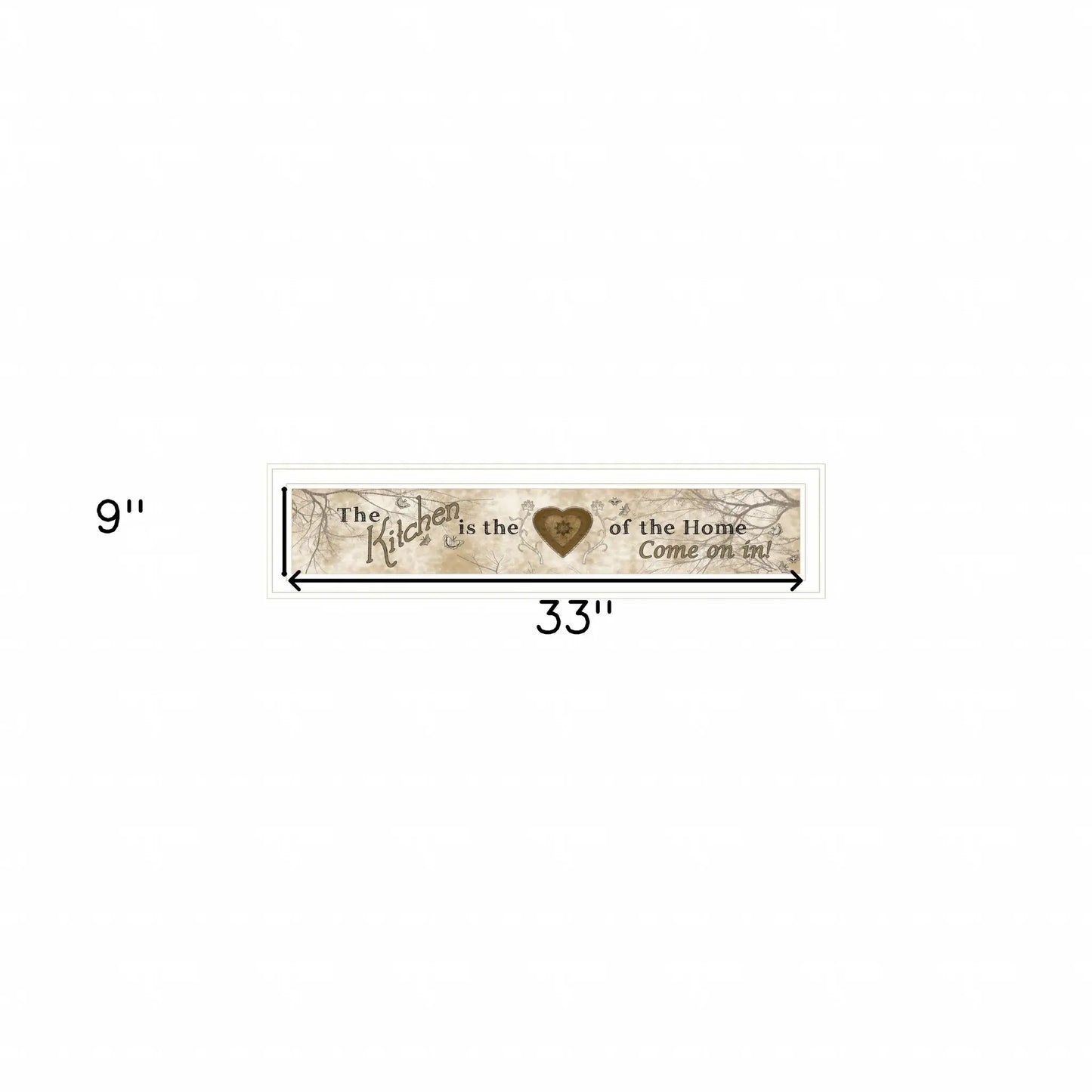 Vintage Kitchen 1 White Framed Print Kitchen Wall Art - Homeroots - Flyclothing LLC