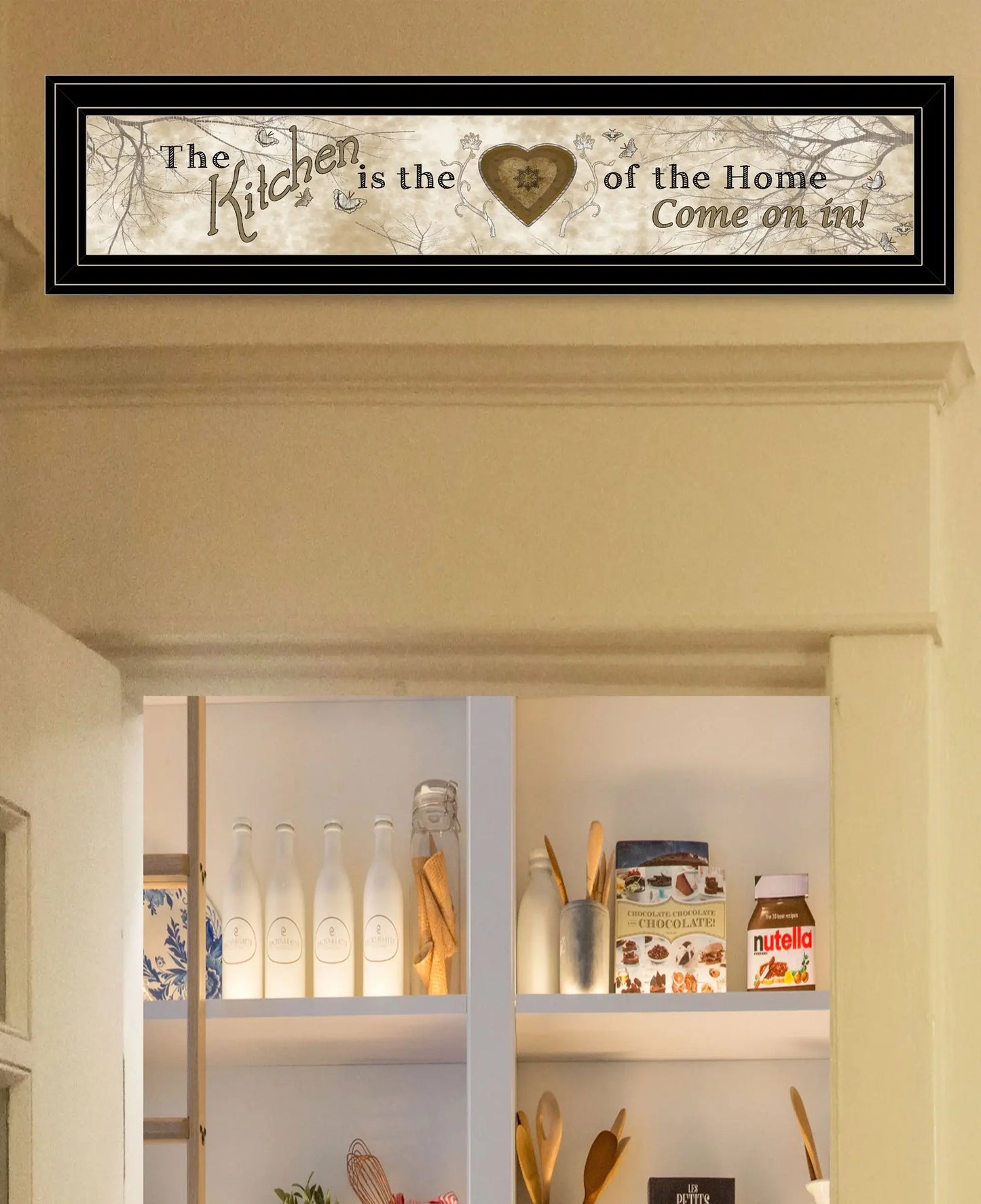 Vintage Kitchen 2 Black Framed Print Kitchen Wall Art - Homeroots - Flyclothing LLC