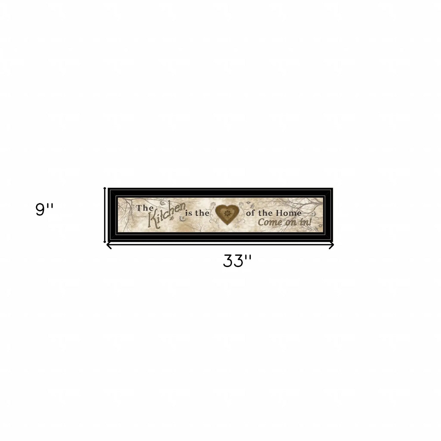 Vintage Kitchen 2 Black Framed Print Kitchen Wall Art - Homeroots - Flyclothing LLC