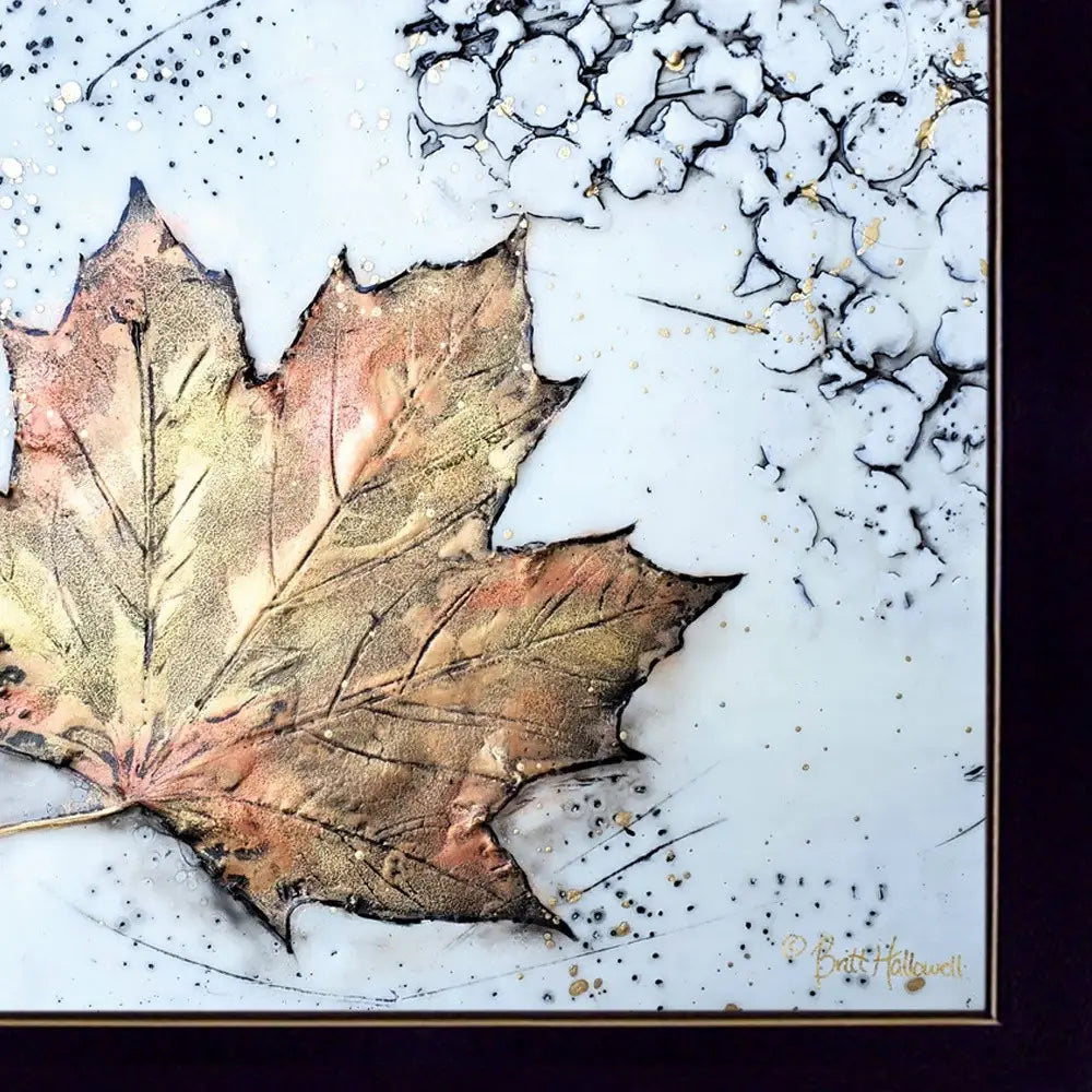 Channeling Fall 1 Black Framed Print Wall Art - Homeroots - Flyclothing LLC