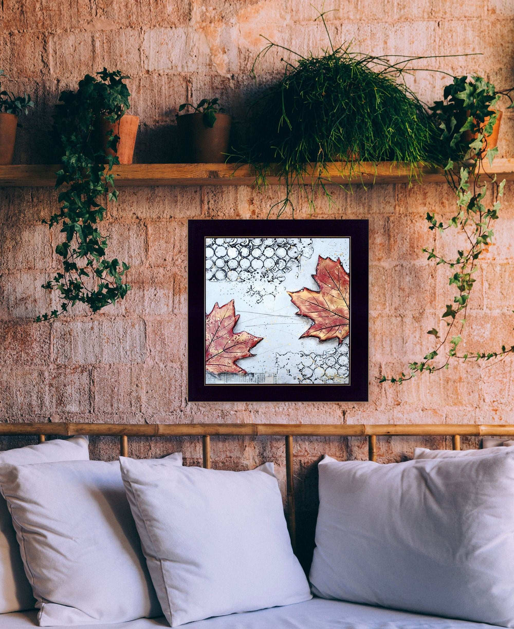 Channeling Fall 3 Black Framed Print Wall Art - Homeroots - Flyclothing LLC