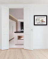 Ill be home for Christmas 1 Black Framed Print Wall Art - Homeroots - Flyclothing LLC