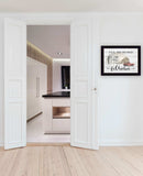 Ill be home for Christmas 1 Black Framed Print Wall Art - Homeroots - Flyclothing LLC