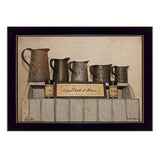A Friend Loveth at All Time 1 Black Framed Print Wall Art - Homeroots - Flyclothing LLC