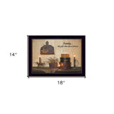 Forever Family 1 Black Framed Print Wall Art - Homeroots - Flyclothing LLC