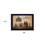 Forever Family 1 Black Framed Print Wall Art - Homeroots - Flyclothing LLC